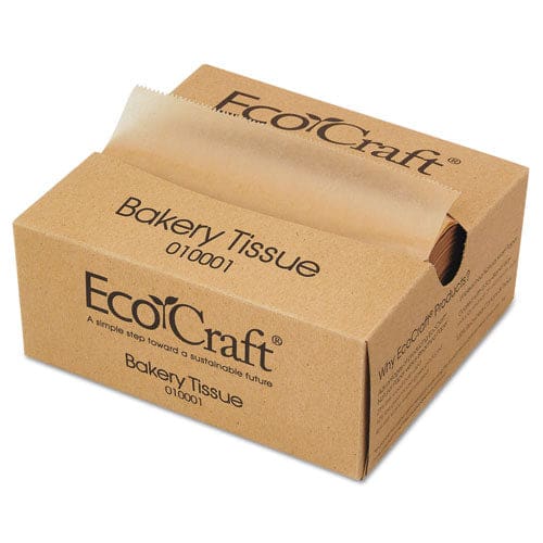 Bagcraft Ecocraft Interfolded Dry Wax Deli Sheets 6 X 10.75 Natural 1,000/box 10 Boxes/carton - Food Service - Bagcraft