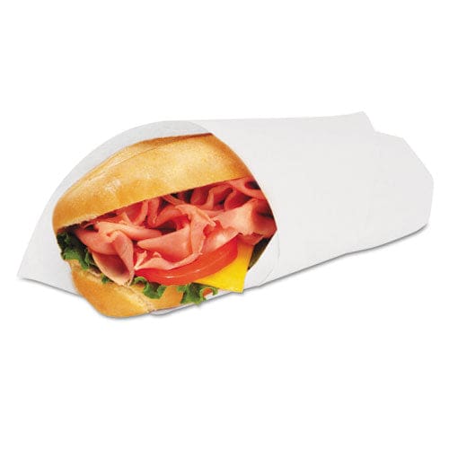 Bagcraft Grease-resistant Paper Wraps And Liners 14 X 14 White 1,000/box 4 Boxes/carton - Food Service - Bagcraft
