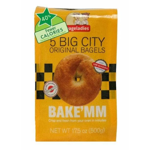 Bageladies Bageladies Big City Original Bagels, 17.50 oz
