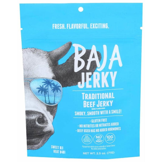 BAJA JERKY BAJA JERKY Traditional Beef Jerky, 2.5 oz