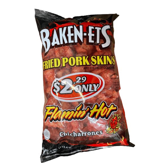 Baken-Ets Baken-Ets Fried Pork Skins Chicharrones, Multiple Choice Flavors, 4 oz.