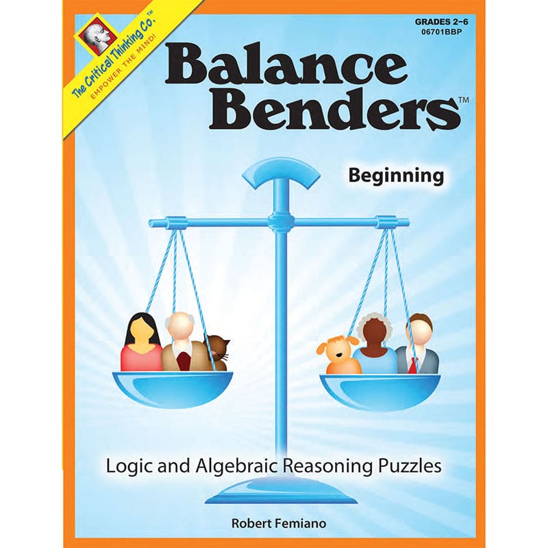 Balance Benders Gr 2-6 (Pack of 6) - Games & Activities - Critical Thinking Co.