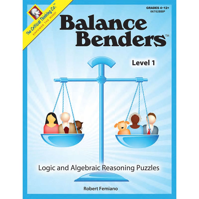 Balance Benders Gr 4-12 (Pack of 6) - Games & Activities - Critical Thinking Co.