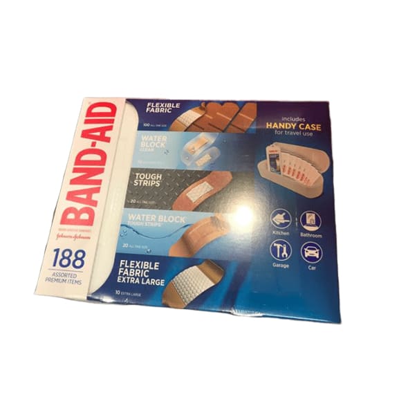 Band-aid Brand Adhesive Bandages (188 Bandages) - ShelHealth.Com
