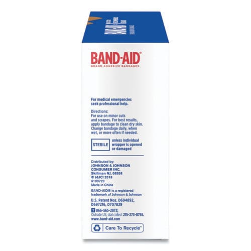 BAND-AID Flexible Fabric Adhesive Bandages Assorted 100/box - Janitorial & Sanitation - BAND-AID®
