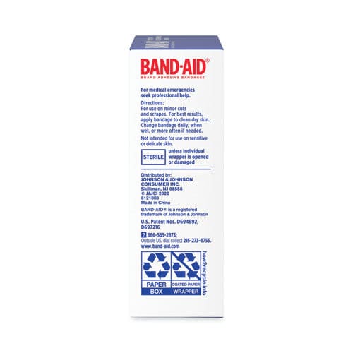 BAND-AID Flexible Fabric Adhesive Tough Strip Bandages 1 X 4 20/box - Janitorial & Sanitation - BAND-AID®