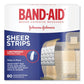 BAND-AID Tru-stay Sheer Strips Adhesive Bandages Assorted 80/box - Janitorial & Sanitation - BAND-AID®