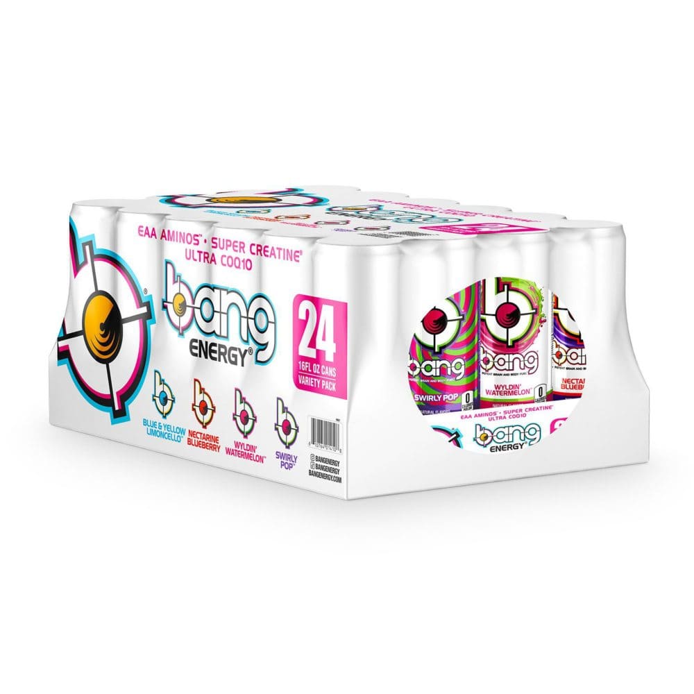 Bang Energy Pink Variety Pack (16 fl. oz. 24 pk.) - Energy Drinks - Bang
