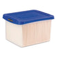 Bankers Box Heavy Duty Plastic File Storage Letter/legal Files 14 X 17.38 X 10.5 Clear/blue - School Supplies - Bankers Box®