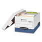 Bankers Box R-kive Heavy-duty Storage Boxes Letter/legal Files 12 X 16.5 X 10.38 White 20/carton - School Supplies - Bankers Box®