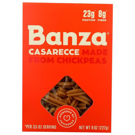 BANZA BANZA Casarecce Chickpea Pasta, 8 oz