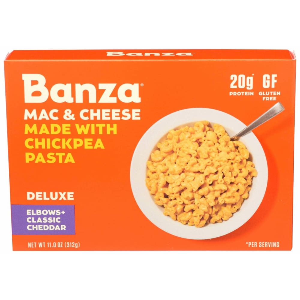 BANZA BANZA Deluxe Cheddar Mac And Cheese, 11 oz