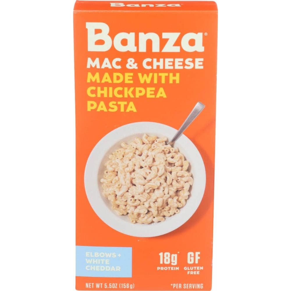 BANZA BANZA Elbows White Cheddar Mac And Cheese, 5.5 oz
