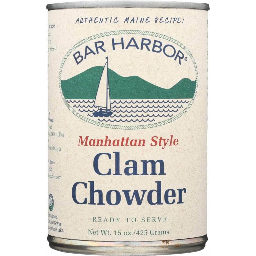 Bar Harbor Bar Harbor Clam Chowder Manhattan Style, 15 Oz