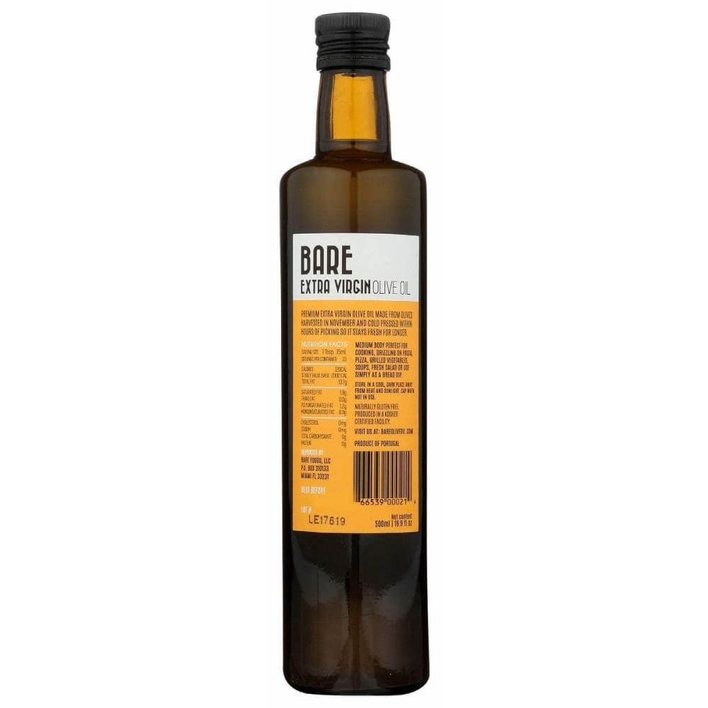 BARE Grocery > Cooking & Baking BARE: Extra Virgin Olive Oil, 16.9 fo