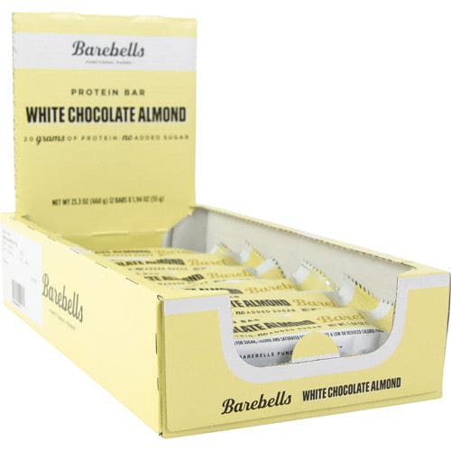 Barebells Protein Bars White Chocolate Almond 12 ea - Barebells