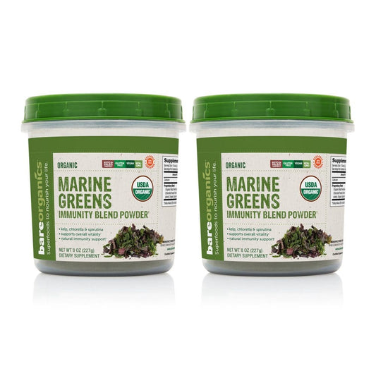 BareOrganics Marine Super Greens Powder (2 pk.) - Diet Nutrition & Protein - BareOrganics Marine