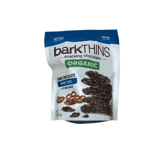 bark THINS organic snacking Dark Chocolate with sea Salt, 17 oz. - ShelHealth.Com