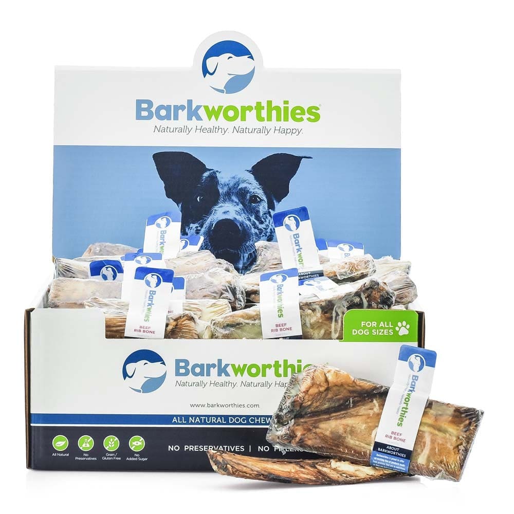 Barkworthies Beef Rib Bone - Pet Supplies - Barkworthies