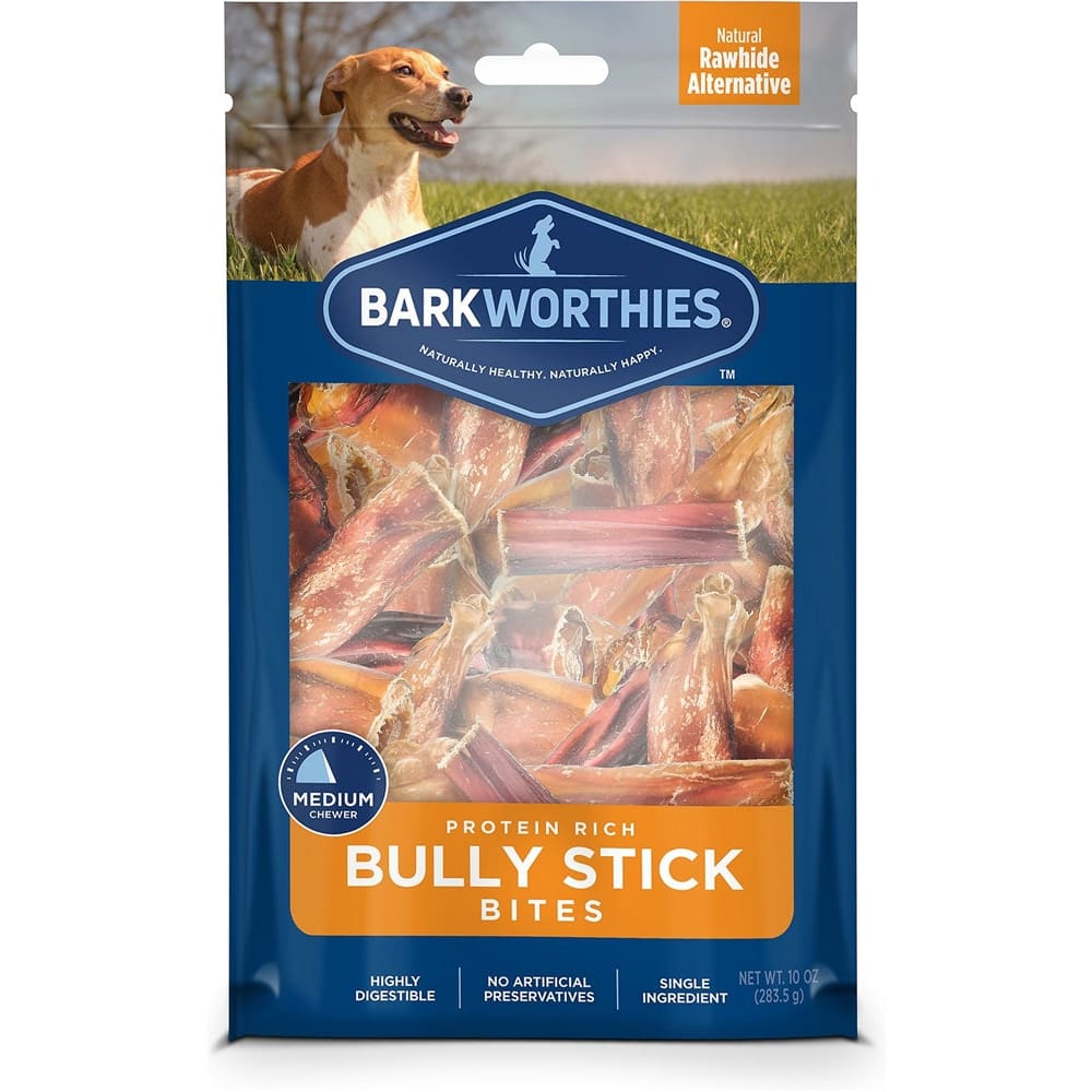 Barkworthies Bully Stick - Bites (Net Wt. 16 Oz. Surp) - Pet Supplies - Barkworthies