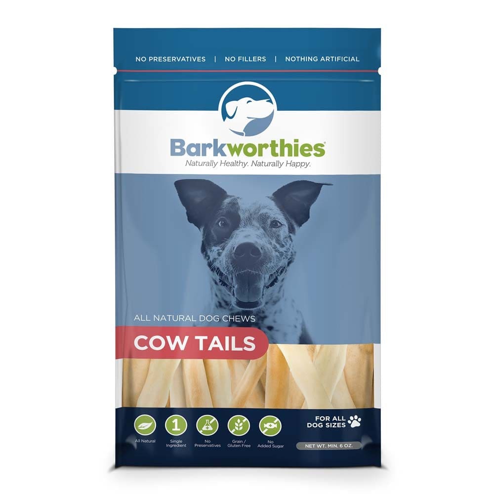 Barkworthies Cow Tail 6Oz - Pet Supplies - Barkworthies