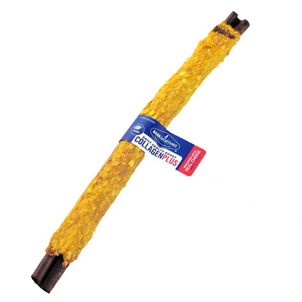 Barkworthies Dog Collagen Cheeze 12 Inches 25 Count - Pet Supplies - Barkworthies