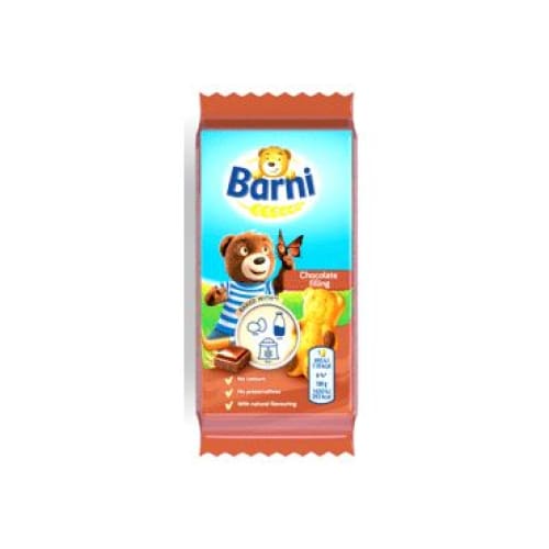 BARNI Sponge Cake with Chocolate Filling 1.06 oz. (30 g.) - Barni