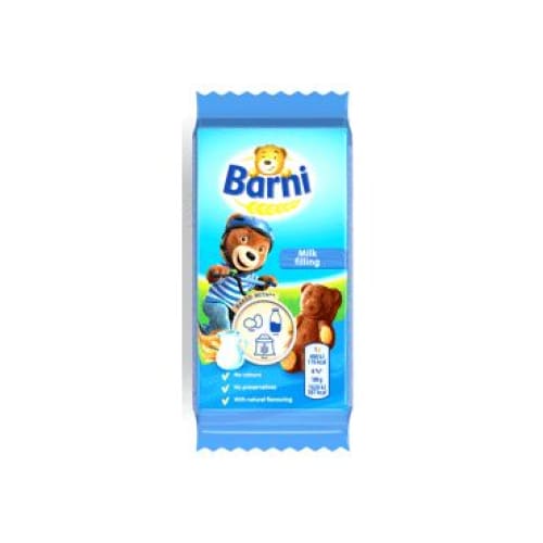 BARNI Sponge Cookies with Milk Filling 1.06 oz. (30 g.) - Barni