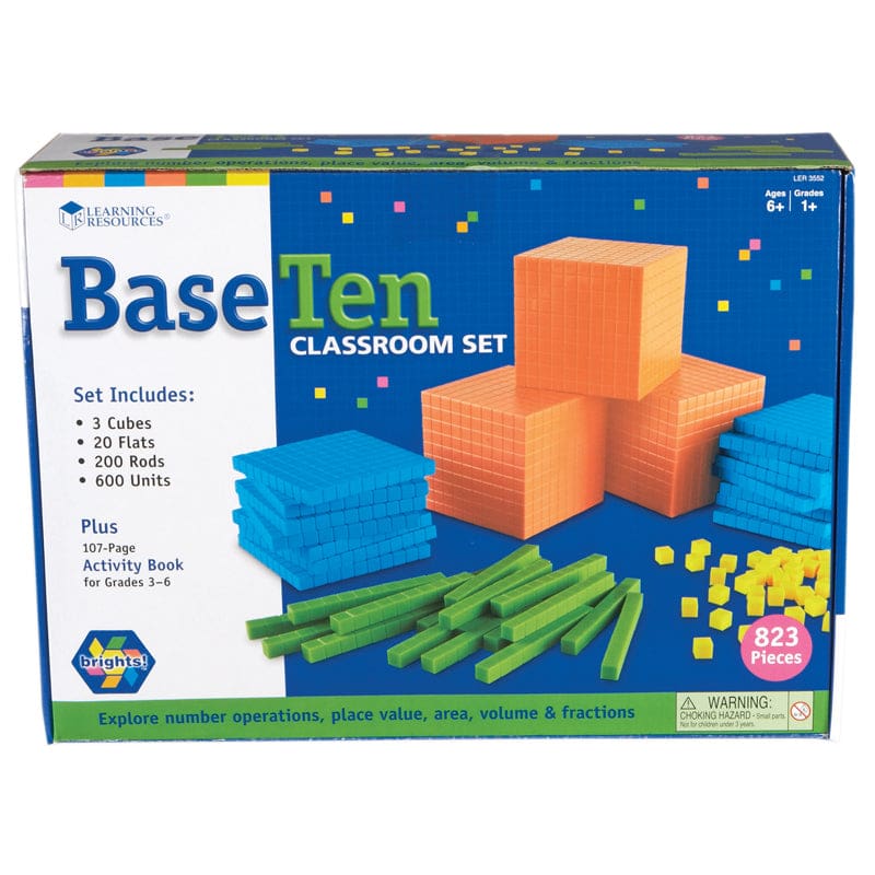 Base Ten Class Set Brights - Base Ten - Learning Resources