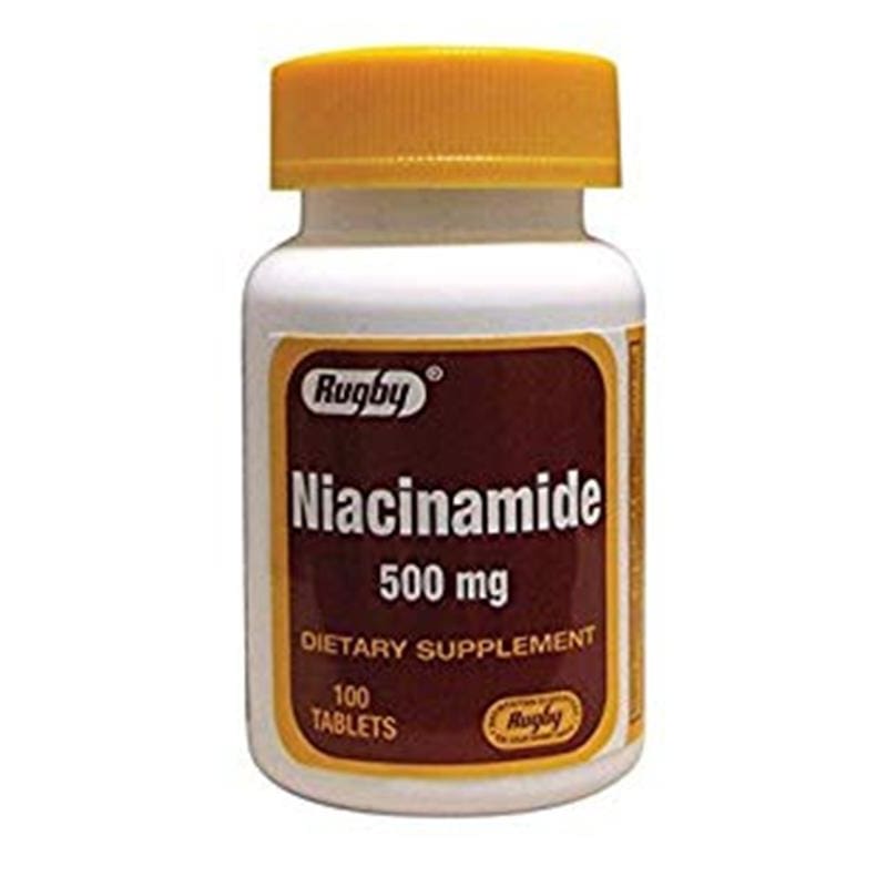 Basic Drugs Niacinamide Tab 500Mg Box of 100 (Pack of 3) - Over the Counter >> Vitamins and Minerals - Basic Drugs