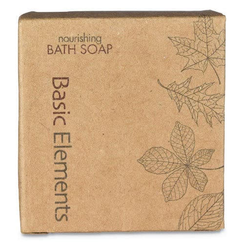 Basic Elements Bath Soap Bar Clean Scent 1.41 Oz 200/carton - Janitorial & Sanitation - Basic Elements