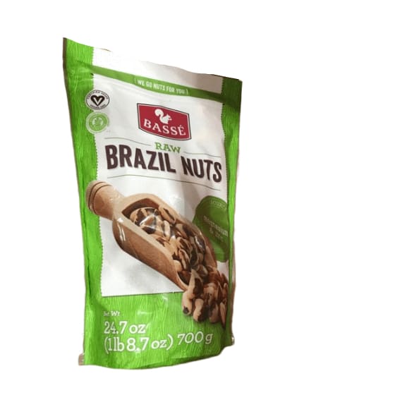 Basse Raw Brazil Nuts, 24.7 oz - ShelHealth.Com