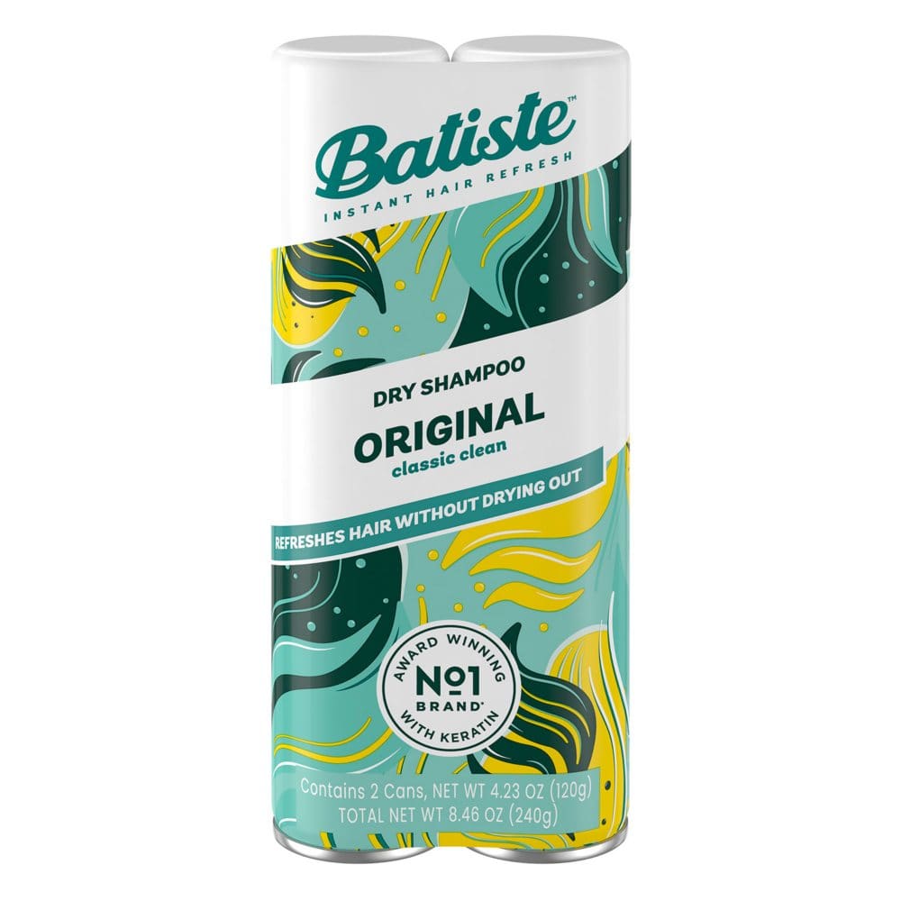 Batiste Dry Shampoo Clean & Classic Original (4.23 oz. 2 pk.) - Shampoo & Conditioner - Batiste Dry