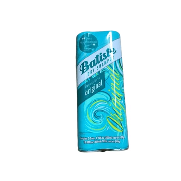 Batiste dry shampoo, original fragrance, 6.73 Ounce (Pack of 2) - ShelHealth.Com