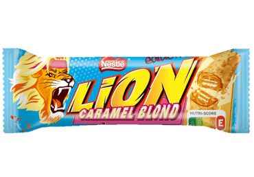 Lion Caramel Blond Candy Bar Snack 1.4 oz (40 g) - Lion