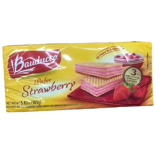 Bauducco Cookie Wafer 3 Layers Strawberry, 5.82 oz - ShelHealth.Com