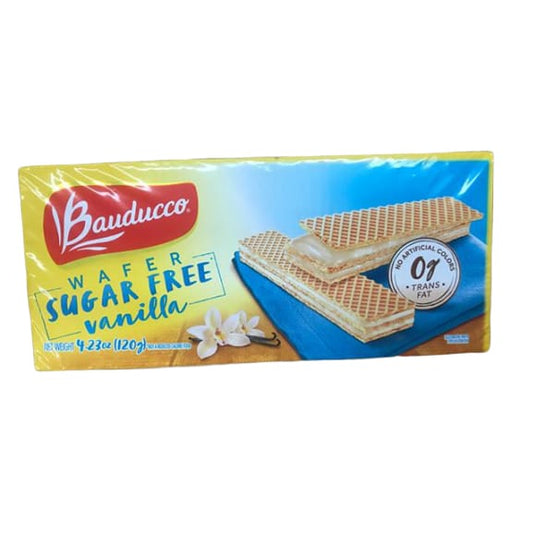 Bauducco Cookie Wafer Sugar Free Vanilla, 4.23 oz - ShelHealth.Com