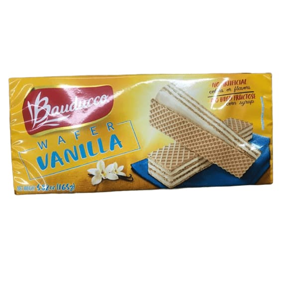 Bauducco Cookie Wafer Vanilla, 5.82 oz - ShelHealth.Com