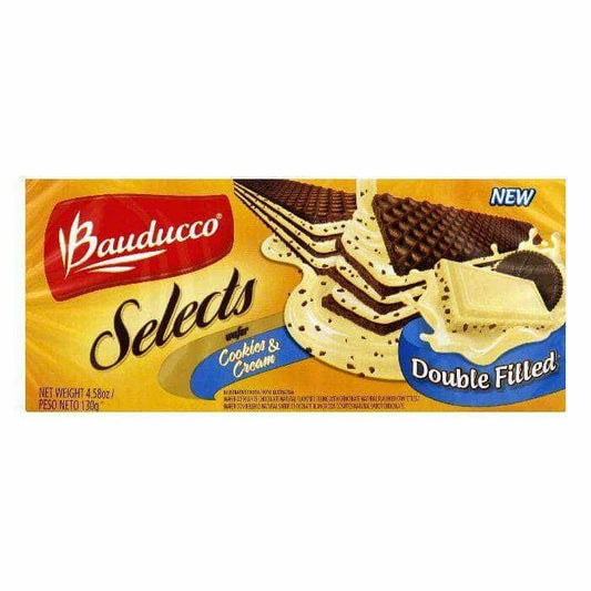 BAUDUCCO BAUDUCCO Selects Wafer Cookies and Cream, 4.58 oz