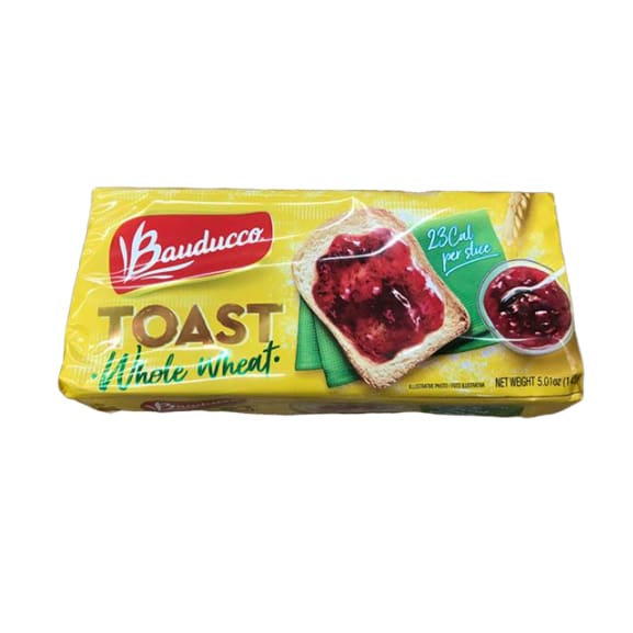 Bauducco Whole Wheat Toast, 5.01 oz - ShelHealth.Com