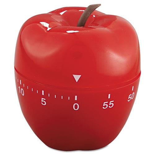 Baumgartens Shaped Timer 4 Diameter X 4h Red Apple - School Supplies - Baumgartens®