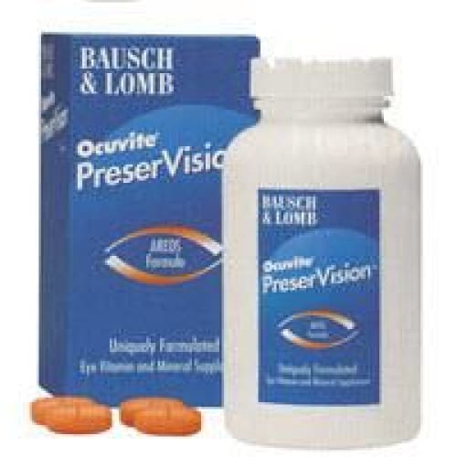 Bausch and Lomb Ocuvite Presr Vision Tab 120 Box of 120 - Over the Counter >> Vitamins and Minerals - Bausch and Lomb