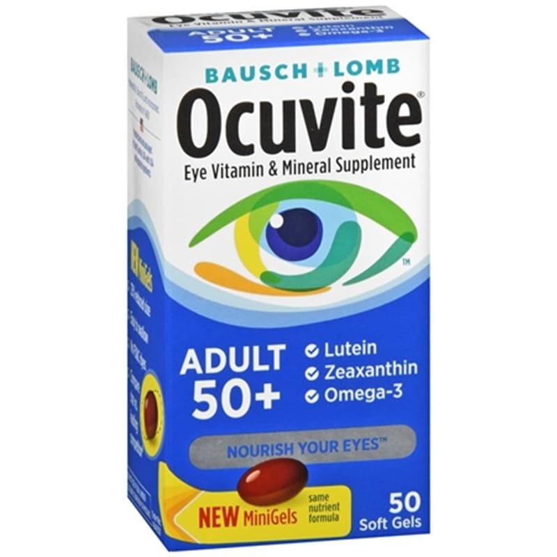 Bausch and Lomb Ocuvite Softgels Bt50 Box of T50 - Item Detail - Bausch and Lomb