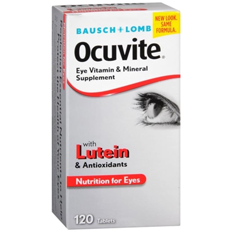 Bausch and Lomb Ocuvite Tab Bt120 Box of 120 - Over the Counter >> Vitamins and Minerals - Bausch and Lomb