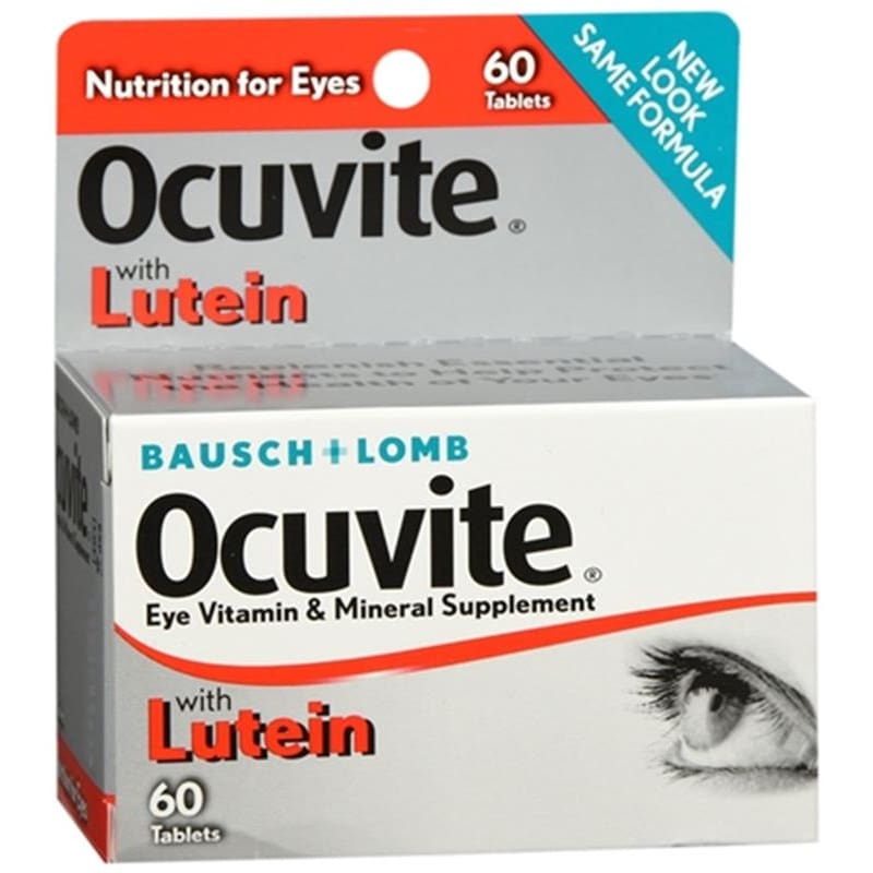 Bausch and Lomb Ocuvite Vitamin Tabs 60S Box of T60 - Over the Counter >> Vitamins and Minerals - Bausch and Lomb