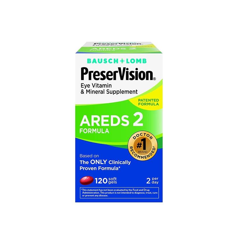 Bausch and Lomb Preservision Areds 2 Softgels Box of 120 - Over the Counter >> Gastrointestinal - Bausch and Lomb