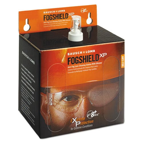 Bausch & Lomb Sight Savers Fogshield Disposable Lens Cleaning Station 12 Oz Bottle 1,425 Tissues/box - Janitorial & Sanitation - Bausch &