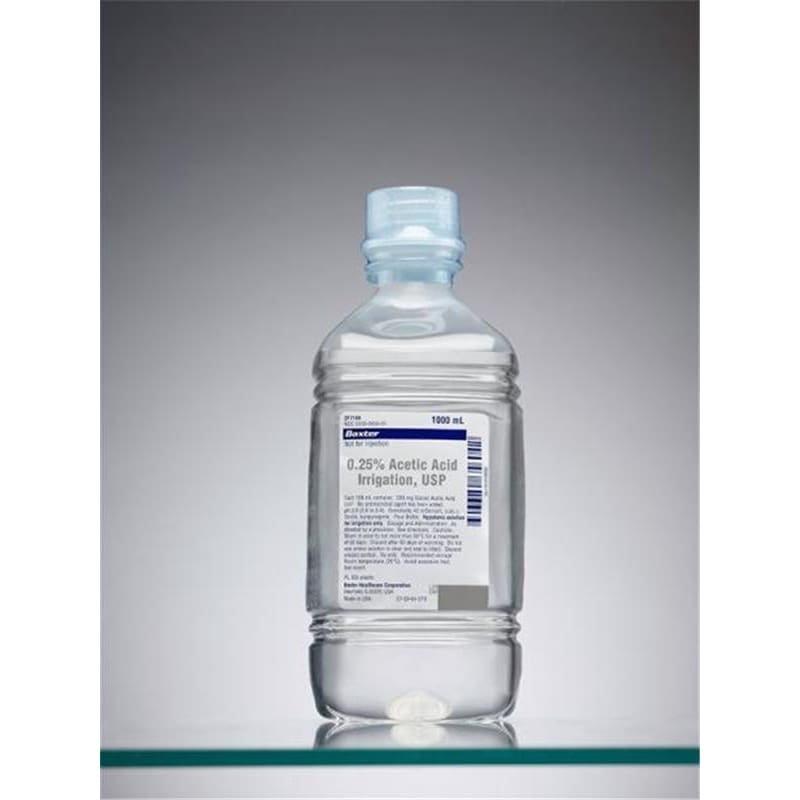 Baxter Healthcare Acetic Acid.25% 1000Ml Bottle Irrigatio - Item Detail - Baxter Healthcare