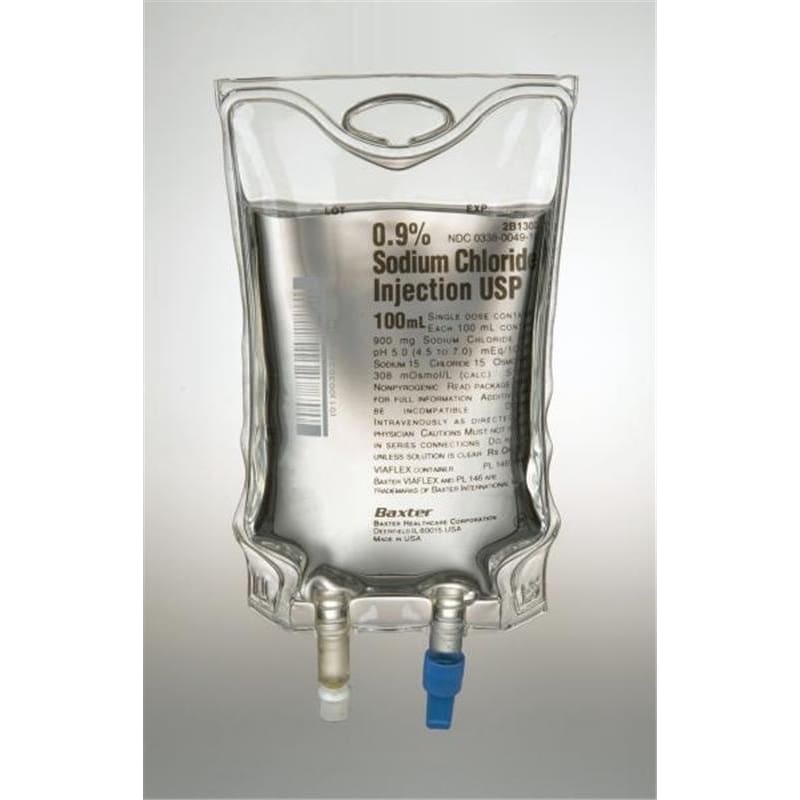 Baxter Healthcare Sod Chloride.9% 100Ml Bag Pack of 4 - Item Detail - Baxter Healthcare