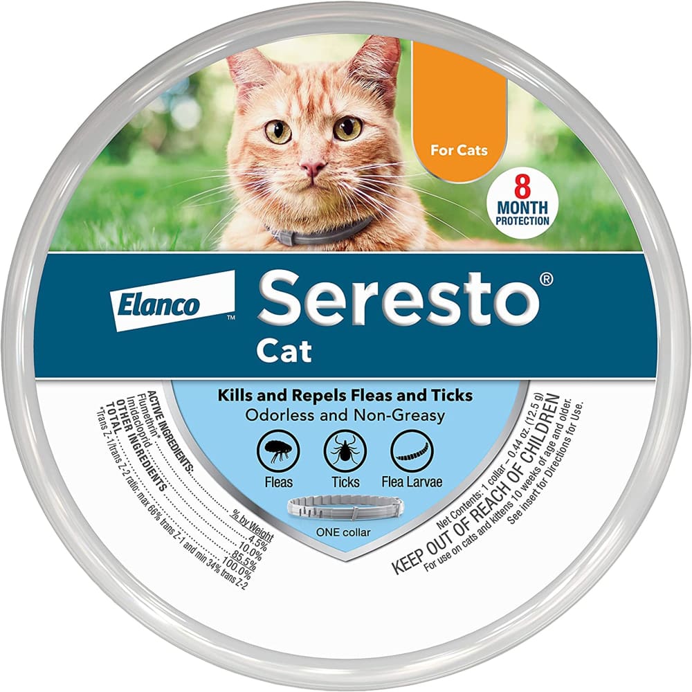 Bayer Cat Seretso Small 6-36 8 Month Collar - Pet Supplies - Bayer